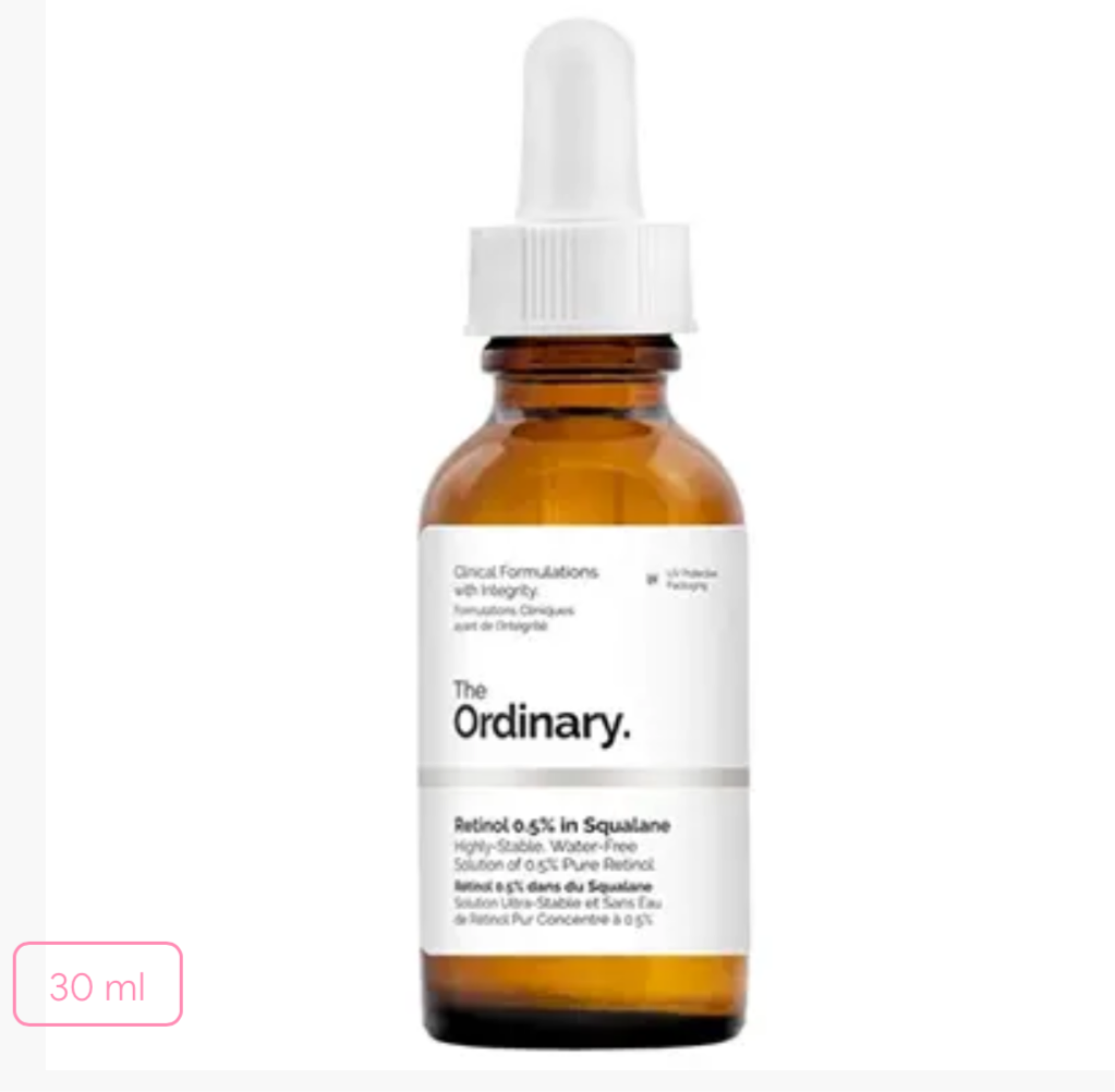 The Ordinary Retinol 0.5% in Squalane | Retinol puro
