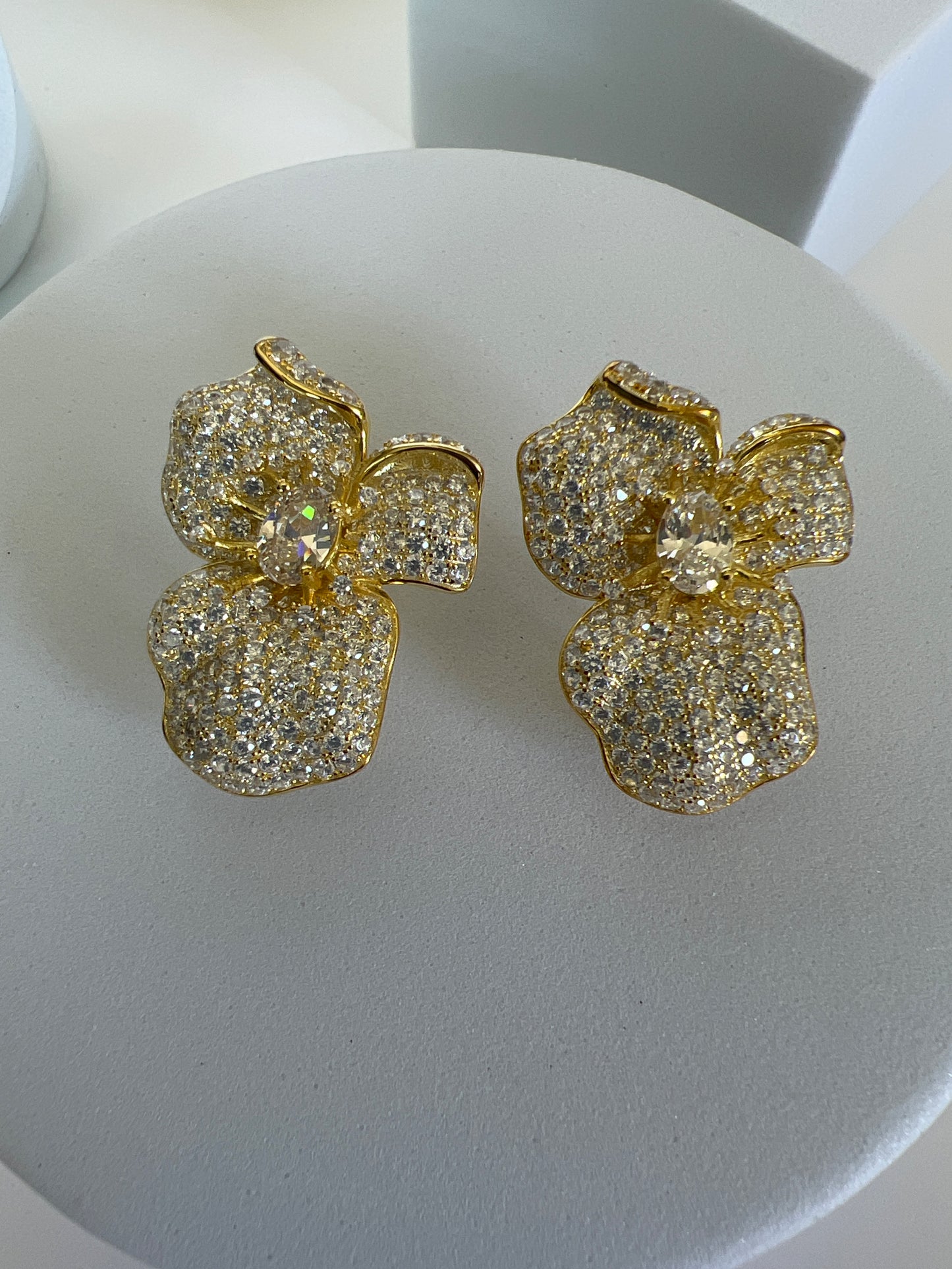 Aritos de Orquídea