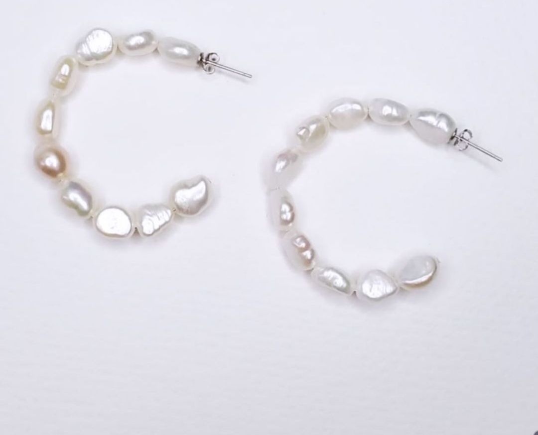 Joyería Fina, para toda ocasión, sisters jewelry, Just $700.00! ShopArgollas grandes de Perlas now at Sister'sJewelrySister'sJewelry{TAGS