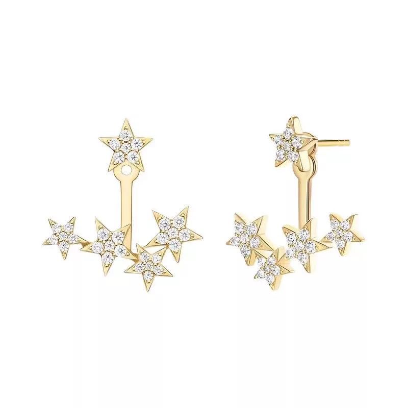 Joyería Fina, para toda ocasión, sisters jewelry, Just $980.00! ShopAritos Ear Jacket Stars doble uso now at Sister'sJewelrySister'sJewelry{TAGS