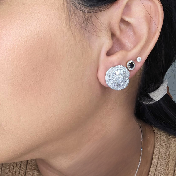 Stella Aritos en Plata925 con Zircones Baguette