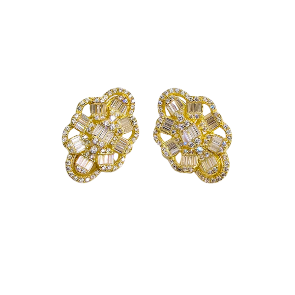 Ivy Aritos en Plata 925 con Zircones Baguette