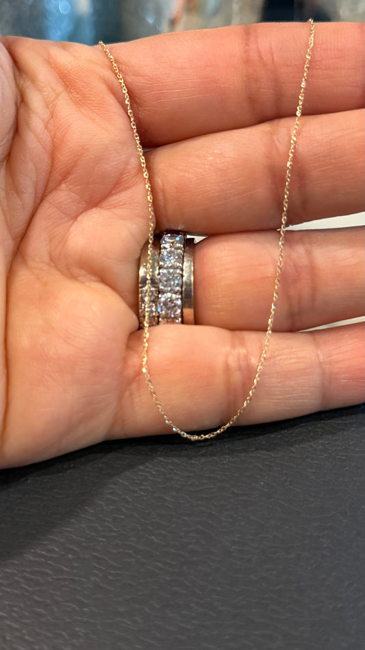 Cadena en oro de 14k