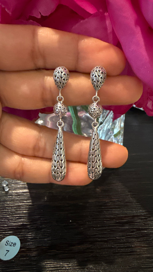 Aritos de Plata925 Largos
