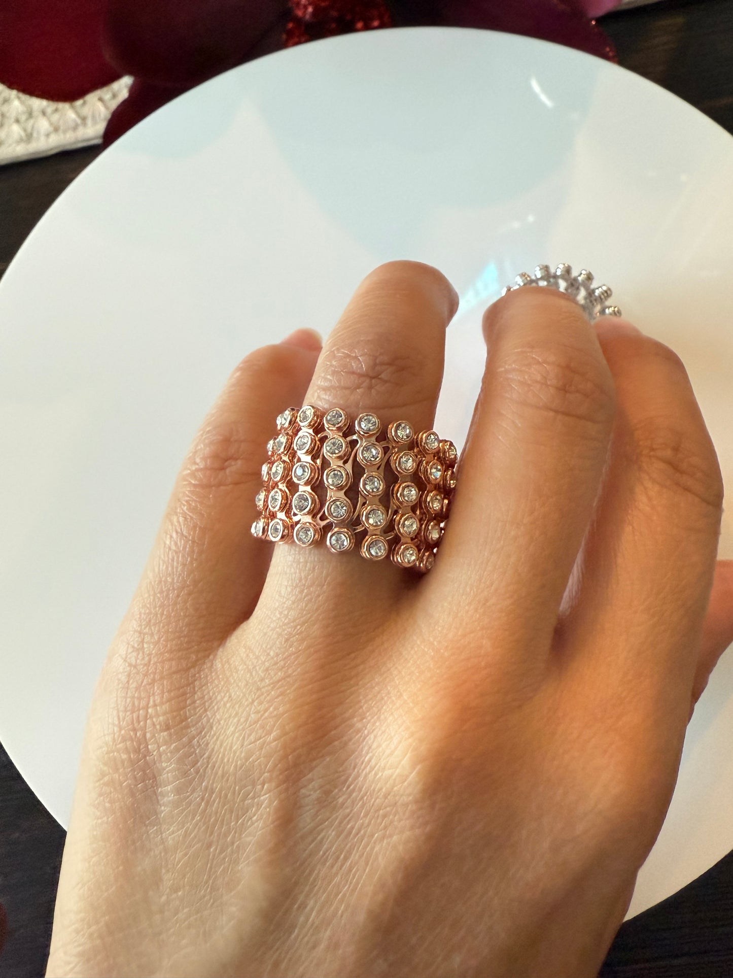 Anillo doble uso, úsalos como anillo y pulsera