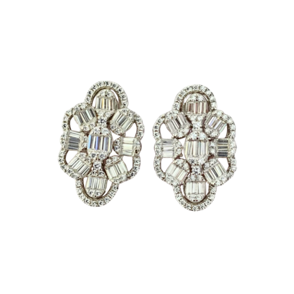 Ivy Aritos en Plata 925 con Zircones Baguette