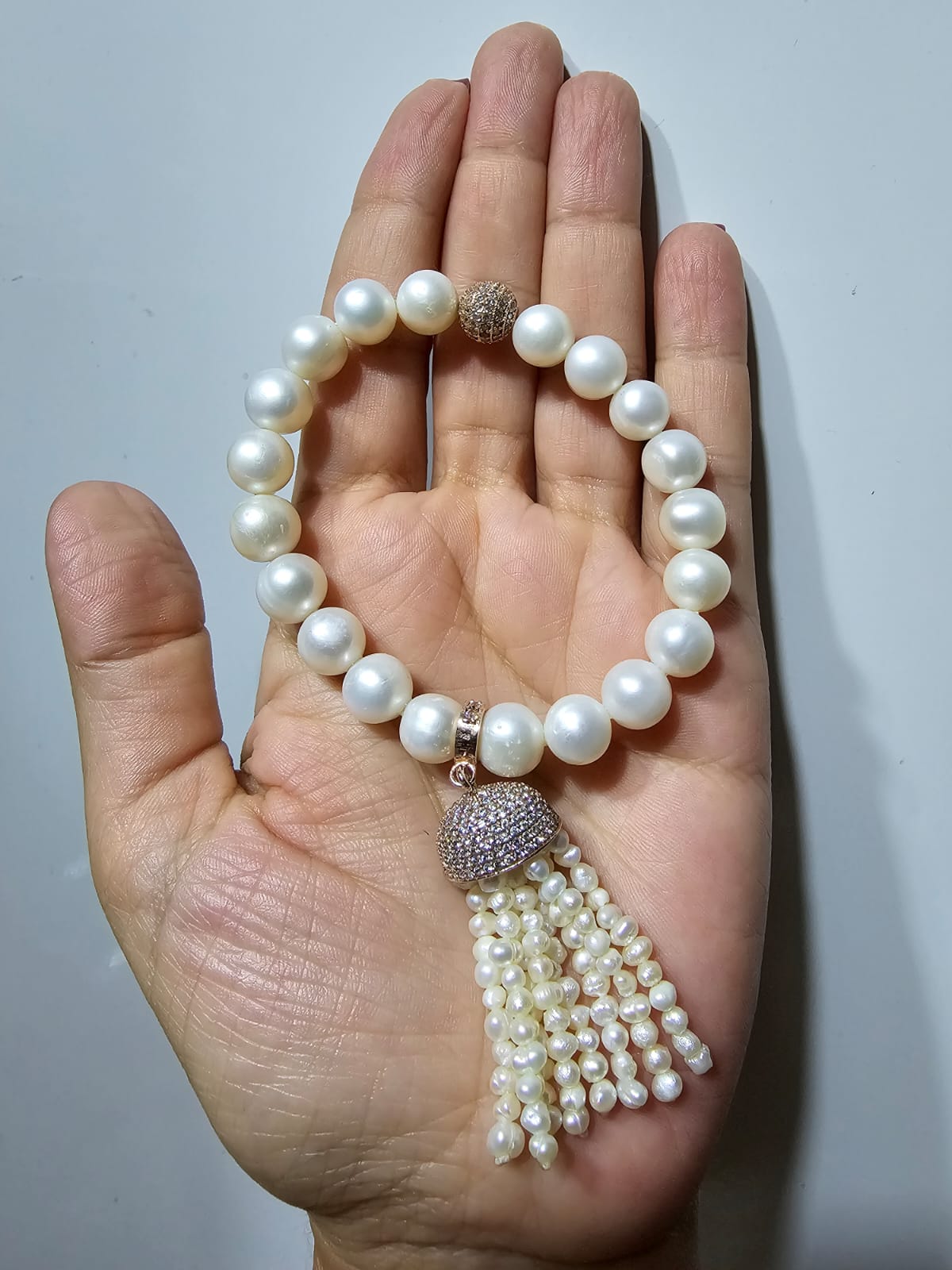 Lizzy Pulsera de Perlas