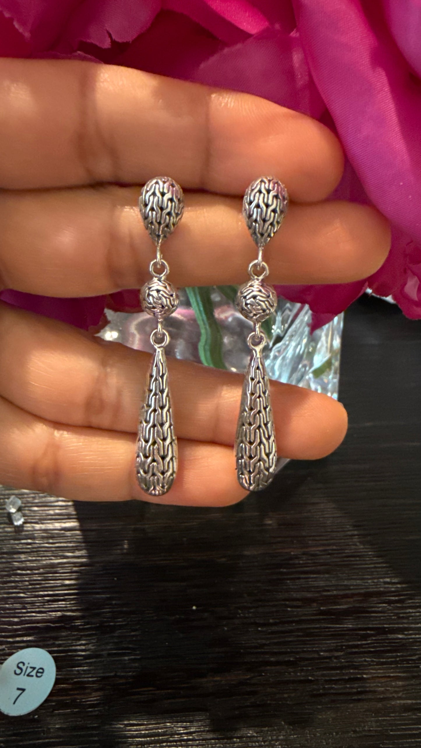Aritos de Plata925 Largos