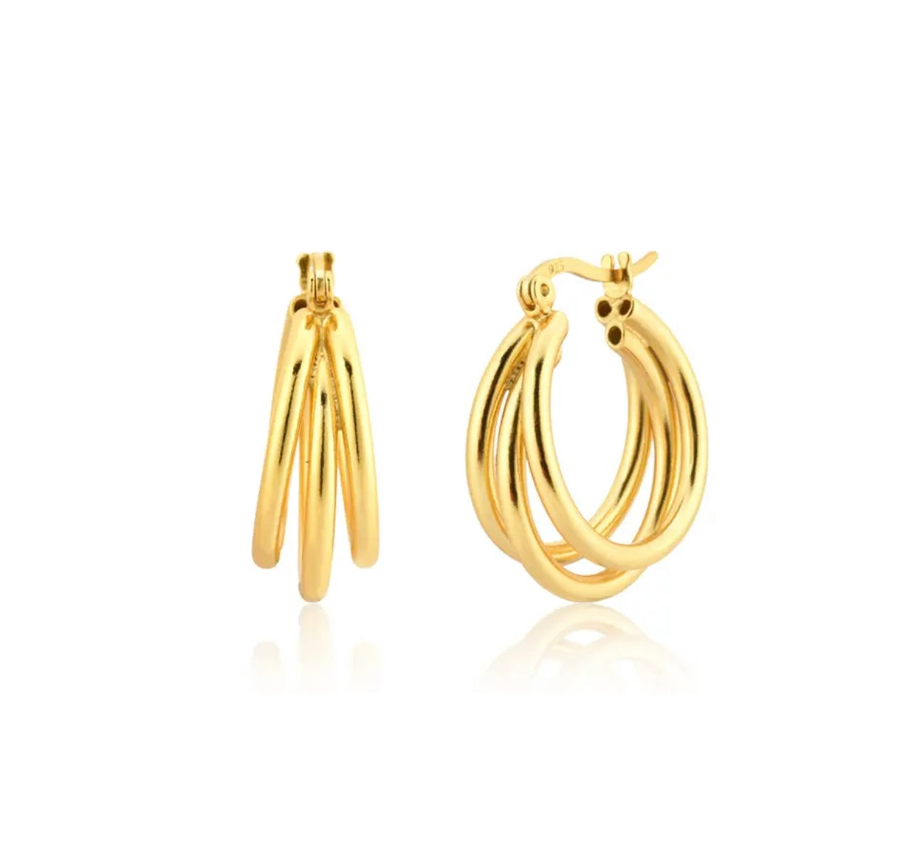 Joyería Fina, para toda ocasión } from {sisters jewelry} - Just $950.00! ShopArgollas medianas de tres lineas now at Sister'sJewelrySister'sJewelryArgollas, Aritos