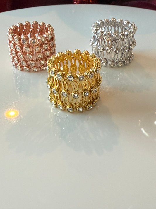 Anillo doble uso, úsalos como anillo y pulsera