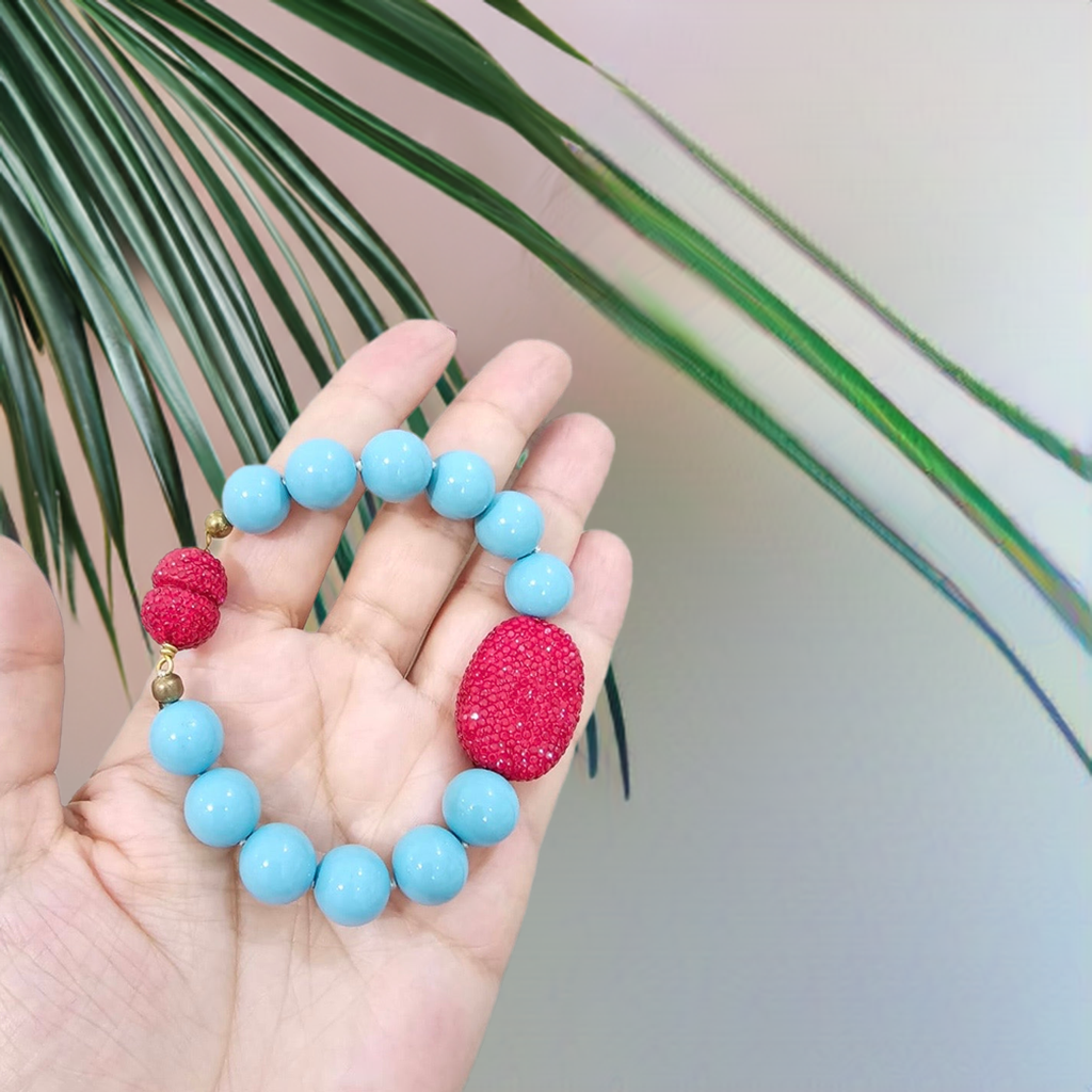 Alice Pulseras de Piedras y Cristales