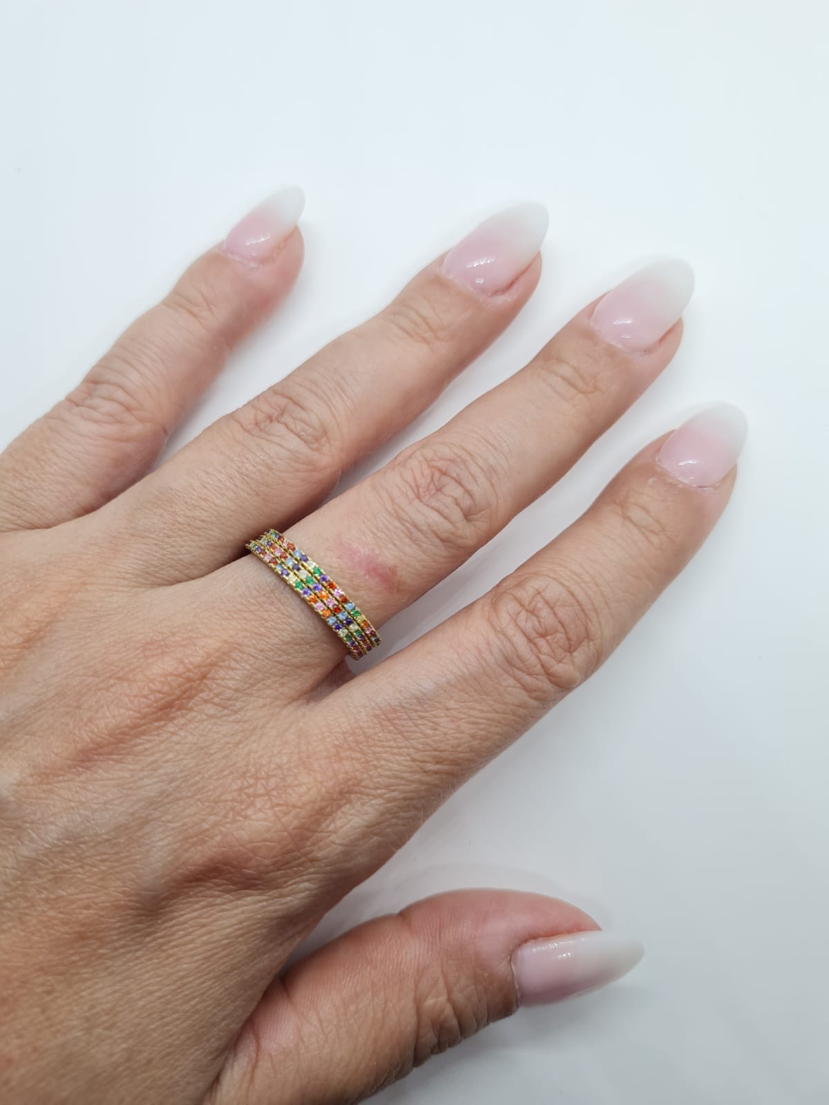 Exquisita joyería, para elevar tu estilo! , sisters jewelry, Just $900.00! ShopAnillos bandita multicolor trio now at Sister'sJewelrySister'sJewelry{TAGS