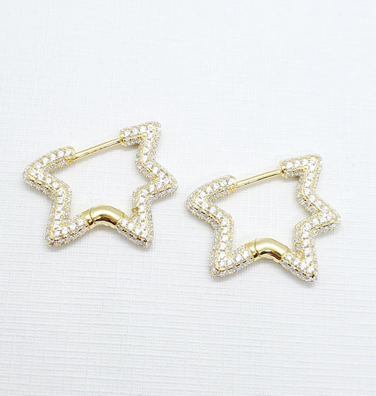 Exquisita joyería, para elevar tu estilo! , sisters jewelry, Just $890.00! ShopArgollitas en forma de estrella now at Sister'sJewelrySister'sJewelry{TAGS