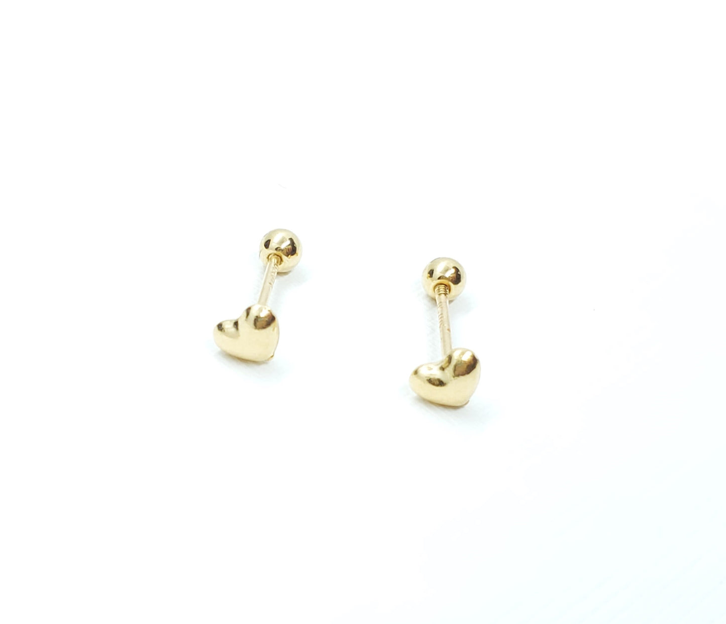Exquisita joyería, para elevar tu estilo! , sisters jewelry, Just $1950.00! ShopMini piercings de corazón oro de 18k now at Sister'sJewelrySister'sJewelry{TAGS