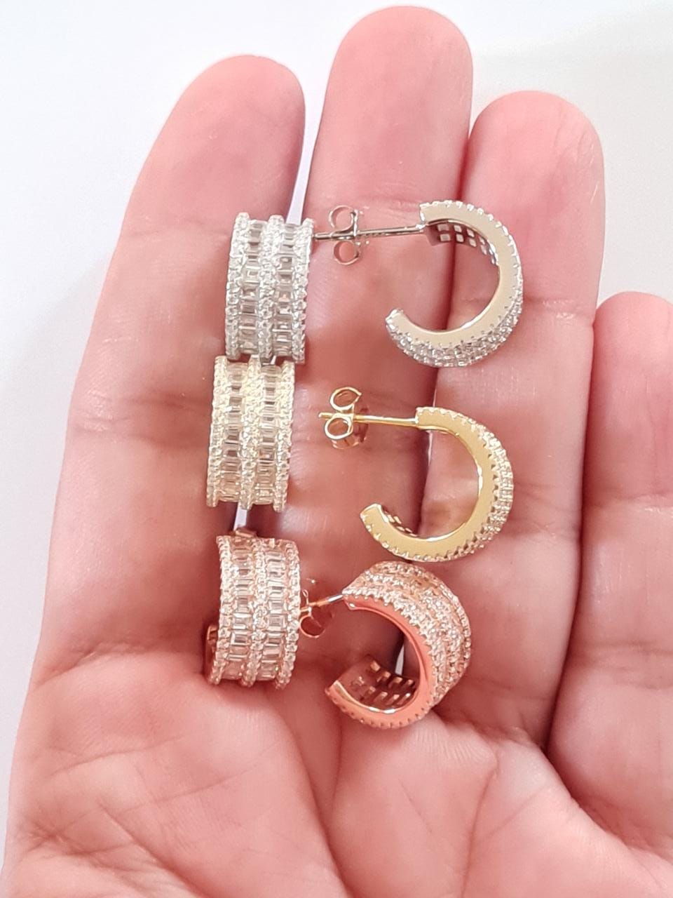 Exquisita joyería, para elevar tu estilo! , sisters jewelry, Just $890.00! ShopAritos de filas de zircones now at Sister'sJewelrySister'sJewelry{TAGS
