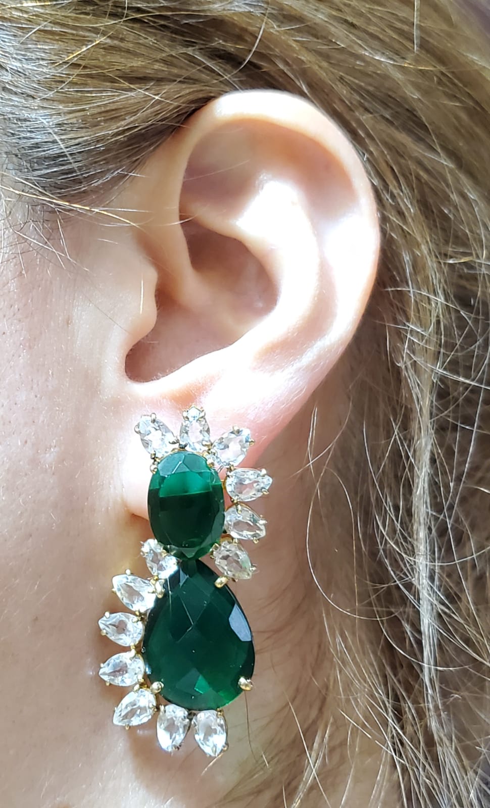 Joyería Fina, para toda ocasión, sisters jewelry, Just $2250.00! ShopAritos desmontables verdes now at Sister'sJewelrySister'sJewelry{TAGS