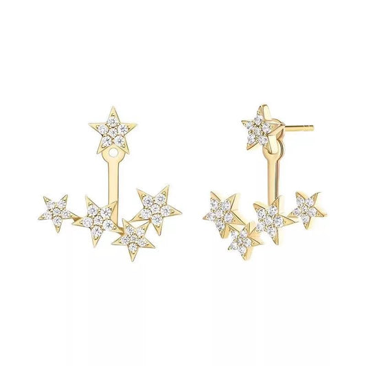 Joyería Fina, para toda ocasión, sisters jewelry, Just $980.00! ShopAritos Ear Jacket Stars doble uso now at Sister'sJewelrySister'sJewelry{TAGS