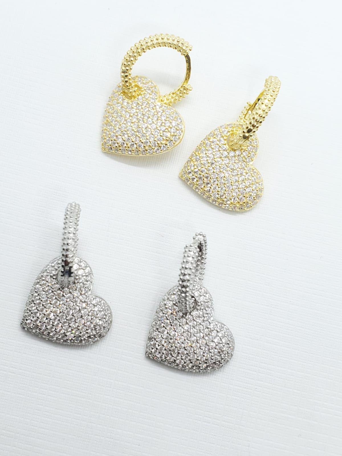 Joyería Fina, para toda ocasión } from {sisters jewelry} - Just $890.00! ShopCorazones de Zircones now at Sister'sJewelrySister'sJewelryAritos
