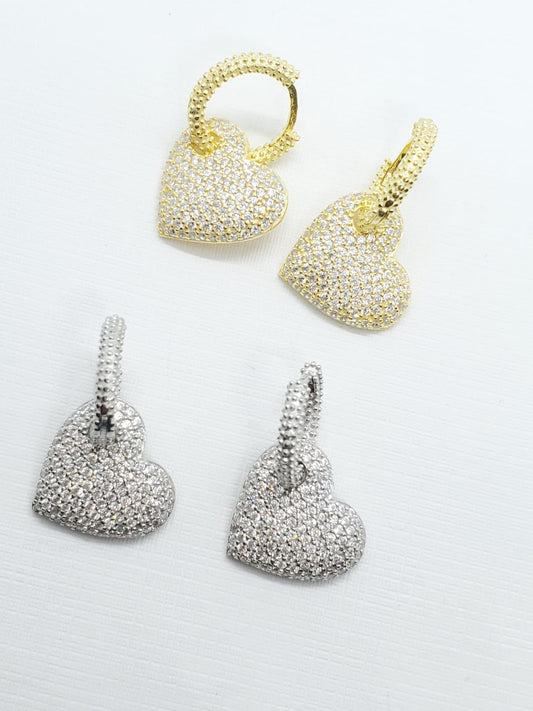 Joyería Fina, para toda ocasión } from {sisters jewelry} - Just $890.00! ShopCorazones de Zircones now at Sister'sJewelrySister'sJewelryAritos